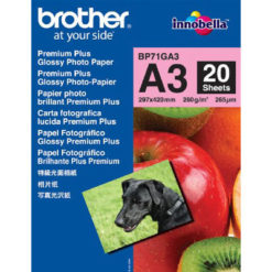 Brother BP-71GA3 Glossy Photo Paper A3 - 20 Sheets, 260gsm