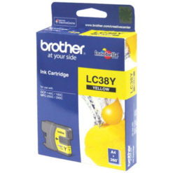 Brother LC-38Y Yellow Genuine Cartridge